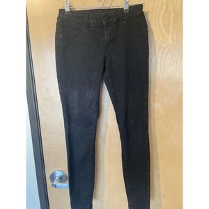 Size Small Black Distressed Skinny Jeans
